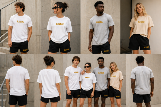BLKVAULT Standard Logo Tee