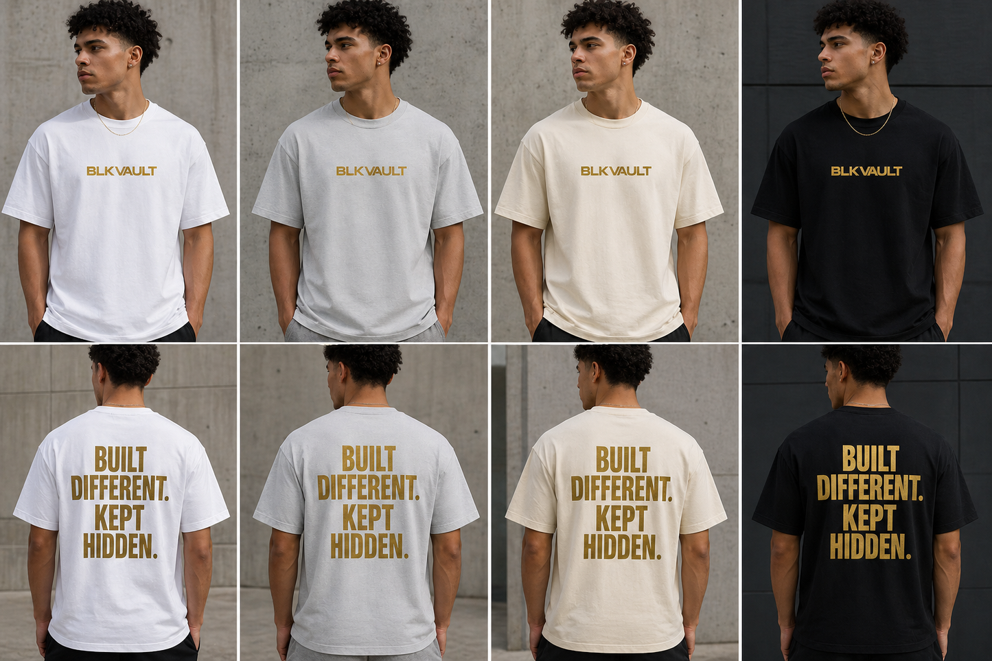 BLKVAULT – Hidden Statement Tee